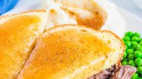 Hot Roast Beef Sandwiches with Gravy Hot Roast Beef Sandwiches with Gravy