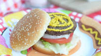 Mustard Rub Burgers Mustard Rub Burgers