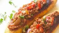 Stuffed Baked Plantains Stuffed Baked Plantains