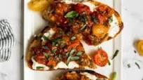 Easy Skillet Bruschetta with Burrata Easy Skillet Bruschetta with Burrata