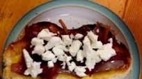 Caramelised Red Onion with Goat's Cheese on Toast Caramelised Red Onion with Goat's Cheese on Toast