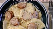 Crockpot Pierogi Casserole with Kielbasa - Easy Meals Crockpot Pierogi Casserole with Kielbasa - Easy Meals