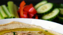 Homemade Hummus with Veggies Homemade Hummus with Veggies