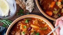 Crockpot Cabbage Soup with Hamburger Crockpot Cabbage Soup with Hamburger