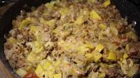 Ground Beef and Squash Skillet Ground Beef and Squash Skillet