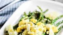 Roasted Asparagus with Chopped Egg Roasted Asparagus with Chopped Egg