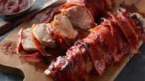 Bacon-Wrapped Barbecue Pork Tenderloin Bacon-Wrapped Barbecue Pork Tenderloin