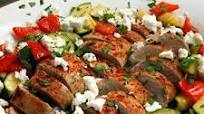 Low Carb Baked Pork Loin with Zucchini and Peppers Low Carb Baked Pork Loin with Zucchini and Peppers