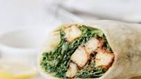 Vegan Tempeh Caesar Salad Wrap Vegan Tempeh Caesar Salad Wrap