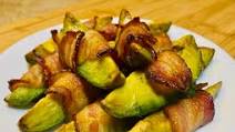 Air Fryer Bacon Wrapped Avocado Fries Air Fryer Bacon Wrapped Avocado Fries