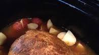 Slow Cooker Pork Sirloin Tip Roast with Red Potatoes Slow Cooker Pork Sirloin Tip Roast with Red Potatoes