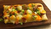 Baked Potato Pizza Baked Potato Pizza