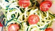 Zucchini Noodles With Creamy Avocado Basil Sauce Zucchini Noodles With Creamy Avocado Basil Sauce