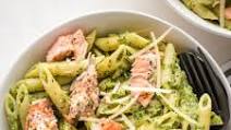 Salmon Pesto Pasta Salmon Pesto Pasta