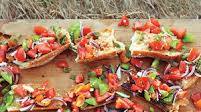 Heirloom Tomato Bruschetta Heirloom Tomato Bruschetta