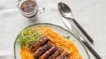 Crispy Slow-Cooked Pork Belly With Pumpkin Mash Crispy Slow-Cooked Pork Belly With Pumpkin Mash