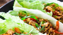 Thai Chicken Lettuce Wraps Thai Chicken Lettuce Wraps