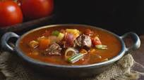 Low-Carb Slow-Cooker Vegetable Beef Soup Low-Carb Slow-Cooker Vegetable Beef Soup