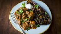 Turkish Lamb Stew with Roast Aubergine Turkish Lamb Stew with Roast Aubergine
