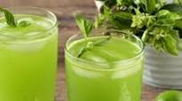 Juice of Cucumber, Lemon and Basil Juice of Cucumber, Lemon and Basil