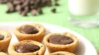 Fudge Filled Chocolate Chip Cookie Cups Fudge Filled Chocolate Chip Cookie Cups