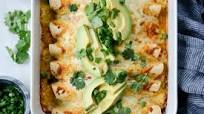 Lighter Chicken Enchiladas Lighter Chicken Enchiladas