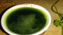 Green Coriander Juice - Dhaniya Juice - Cilantro Juice Green Coriander Juice - Dhaniya Juice - Cilantro Juice