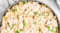 Skillet Chicken Noodle Casserole Recipe Skillet Chicken Noodle Casserole Recipe