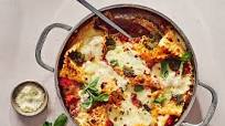Tricolore Skillet Lasagna Tricolore Skillet Lasagna