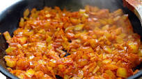 Sofrito or Refrito de cebolla Sofrito or Refrito de cebolla