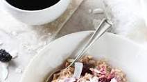 Blackberry Coconut Bulgur Breakfast Bowl Blackberry Coconut Bulgur Breakfast Bowl