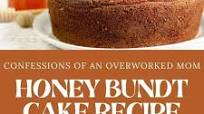 Honey Bundt Cake Recipe Honey Bundt Cake Recipe