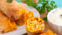 Air Fryer Buffalo Chicken Egg Rolls Air Fryer Buffalo Chicken Egg Rolls
