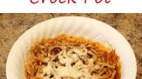 Healthy Crock Pot Spaghetti Healthy Crock Pot Spaghetti