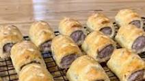 Sausage rolls with Herb and Paprika Shortcrust pastry #christmasgift Sausage rolls with Herb and Paprika Shortcrust pastry #christmasgift