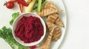 Beetroot hummus Beetroot hummus