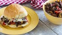 Pressure Cooker Philly Cheesesteak Sandwich Pressure Cooker Philly Cheesesteak Sandwich