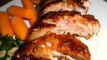 Oven Baked Bar-B-Qued Ribs Oven Baked Bar-B-Qued Ribs