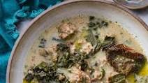 Crock Pot Creamy Kale & Sausage Soup Soup Crock Pot Creamy Kale & Sausage Soup Soup