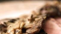 Pork Roast with Cardamom Mushroom Sauce Pork Roast with Cardamom Mushroom Sauce