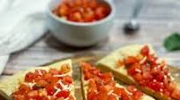 Easy Bruschetta Pizza Easy Bruschetta Pizza