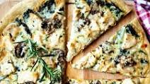 Chicken Florentine Pizza Chicken Florentine Pizza