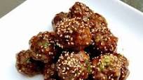 Sweet and Spicy Fullblood Wagyu Beef Korean Meatballs Sweet and Spicy Fullblood Wagyu Beef Korean Meatballs