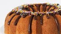 Vanilla Bundt Cake with Milk Chocolate Ganache Vanilla Bundt Cake with Milk Chocolate Ganache