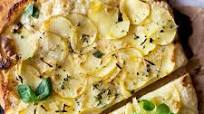 Cheesy Potato Pizza with Thyme Cheesy Potato Pizza with Thyme