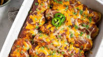 Red Chicken Enchiladas Red Chicken Enchiladas