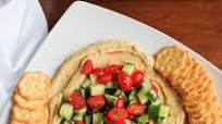 Quick and Easy Christmas Appetizer – Hummus Dip with Tomato and Cucumber Salad Quick and Easy Christmas Appetizer – Hummus Dip with Tomato and Cucumber Salad