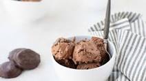 Double Chocolate Thin Mint Ice Cream (Dairy-Free) Double Chocolate Thin Mint Ice Cream (Dairy-Free)