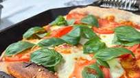 Cast Iron Margherita Pizza Cast Iron Margherita Pizza