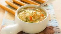Crock-Pot Chicken & Rice Soup Recipe Crock-Pot Chicken & Rice Soup Recipe